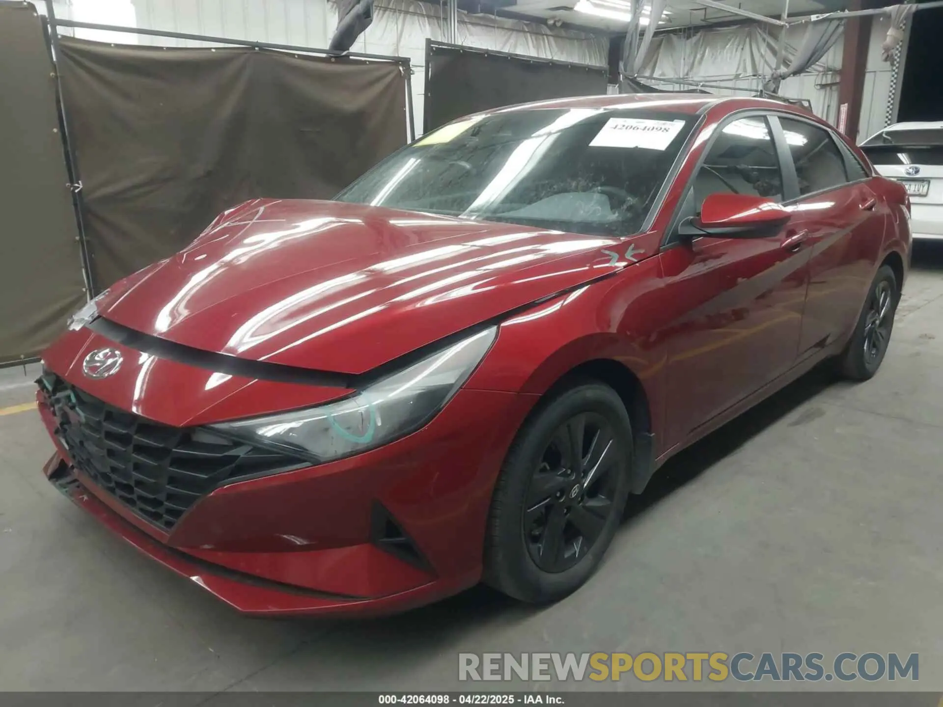 2 Photograph of a damaged car KMHLM4AG3PU584509 HYUNDAI ELANTRA 2023