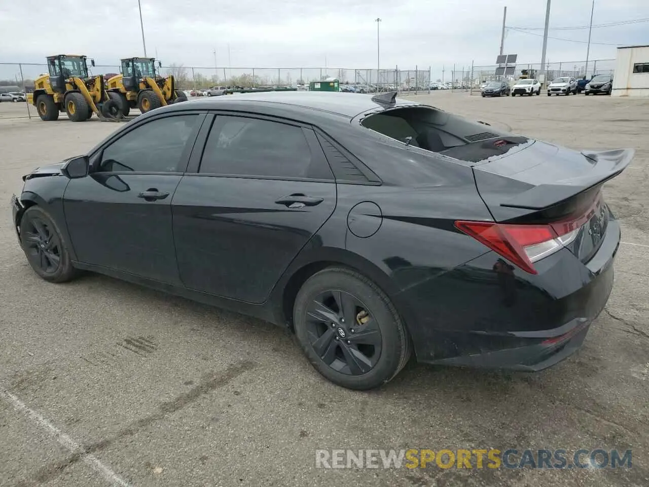 2 Photograph of a damaged car KMHLM4AG3PU593534 HYUNDAI ELANTRA 2023