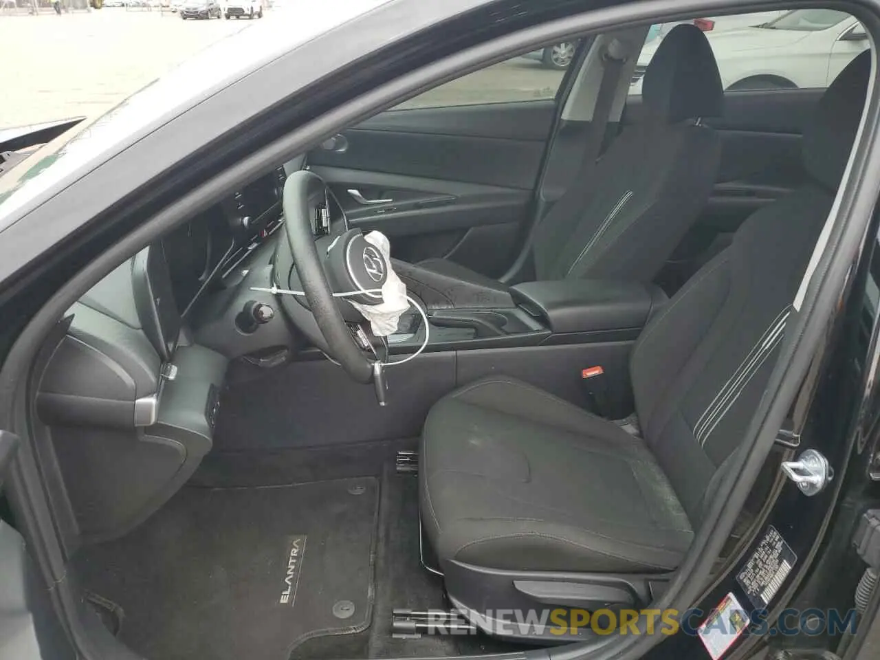 7 Photograph of a damaged car KMHLM4AG3PU593534 HYUNDAI ELANTRA 2023