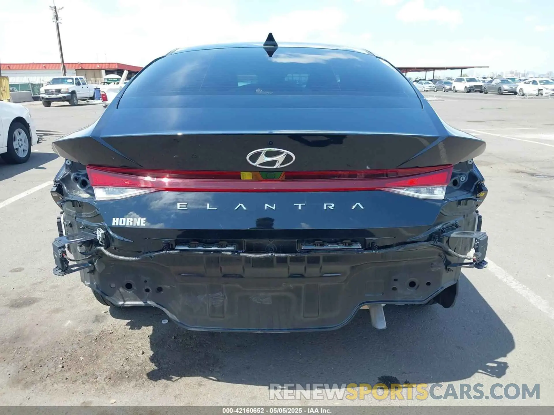 17 Photograph of a damaged car KMHLM4AG3PU602085 HYUNDAI ELANTRA 2023