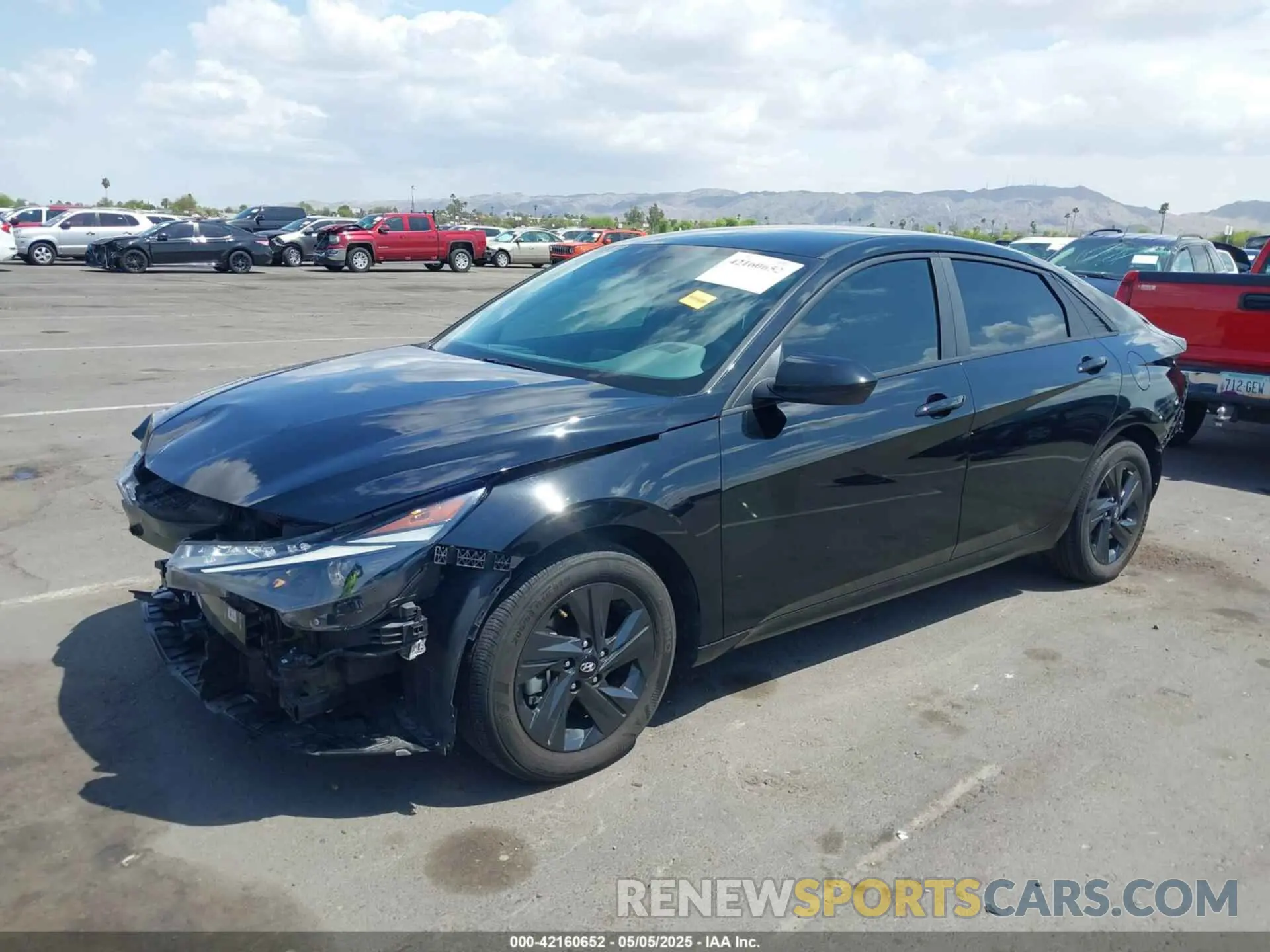 2 Photograph of a damaged car KMHLM4AG3PU602085 HYUNDAI ELANTRA 2023