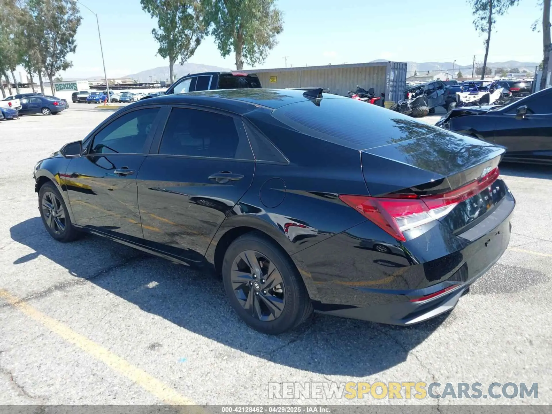 3 Photograph of a damaged car KMHLM4AG4PU371990 HYUNDAI ELANTRA 2023