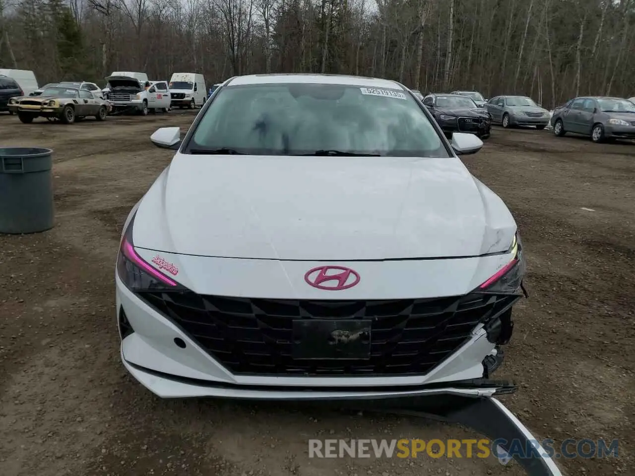 5 Photograph of a damaged car KMHLM4AG4PU380009 HYUNDAI ELANTRA 2023