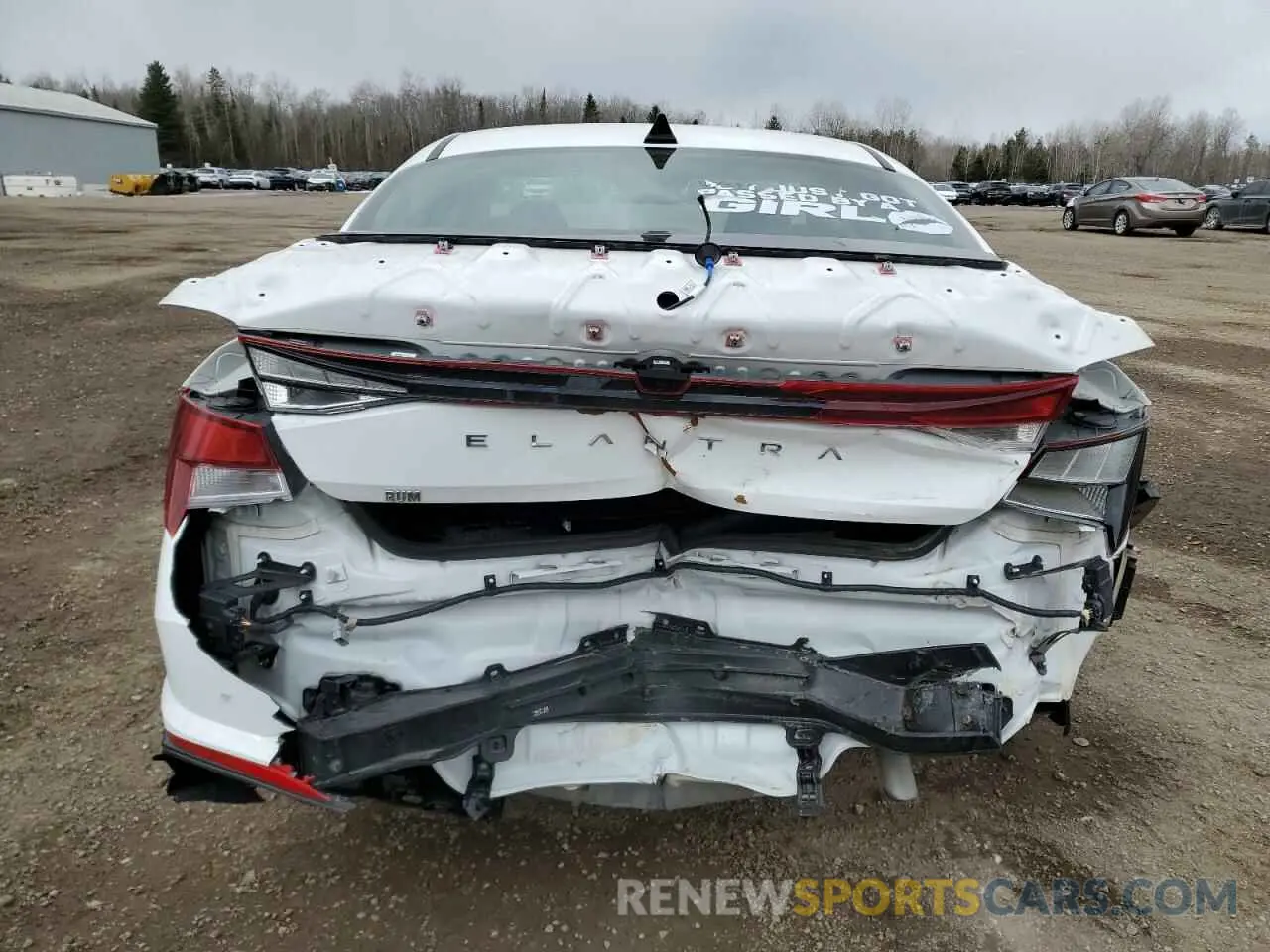 6 Photograph of a damaged car KMHLM4AG4PU380009 HYUNDAI ELANTRA 2023