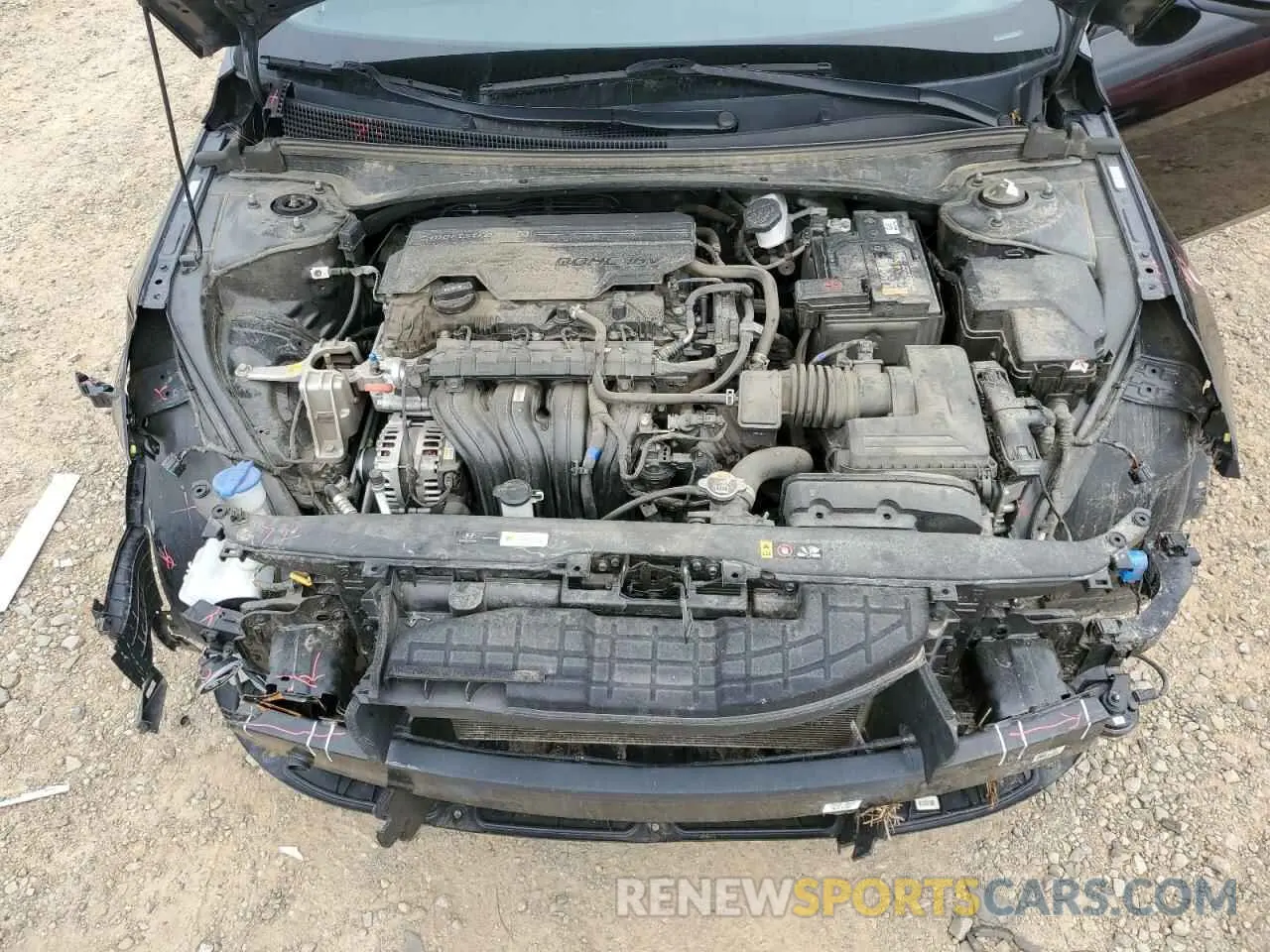 11 Photograph of a damaged car KMHLM4AG4PU382634 HYUNDAI ELANTRA 2023