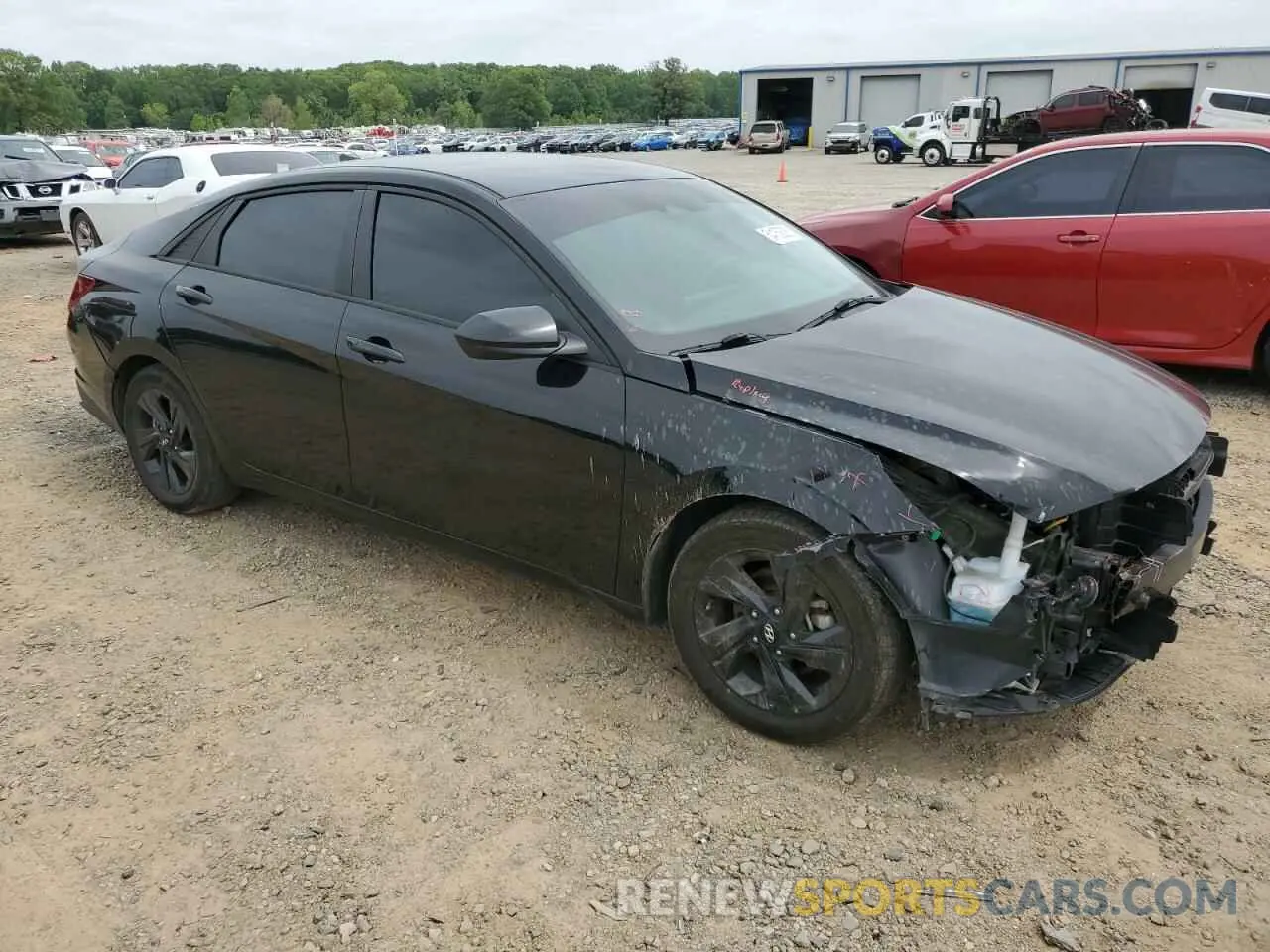4 Photograph of a damaged car KMHLM4AG4PU382634 HYUNDAI ELANTRA 2023