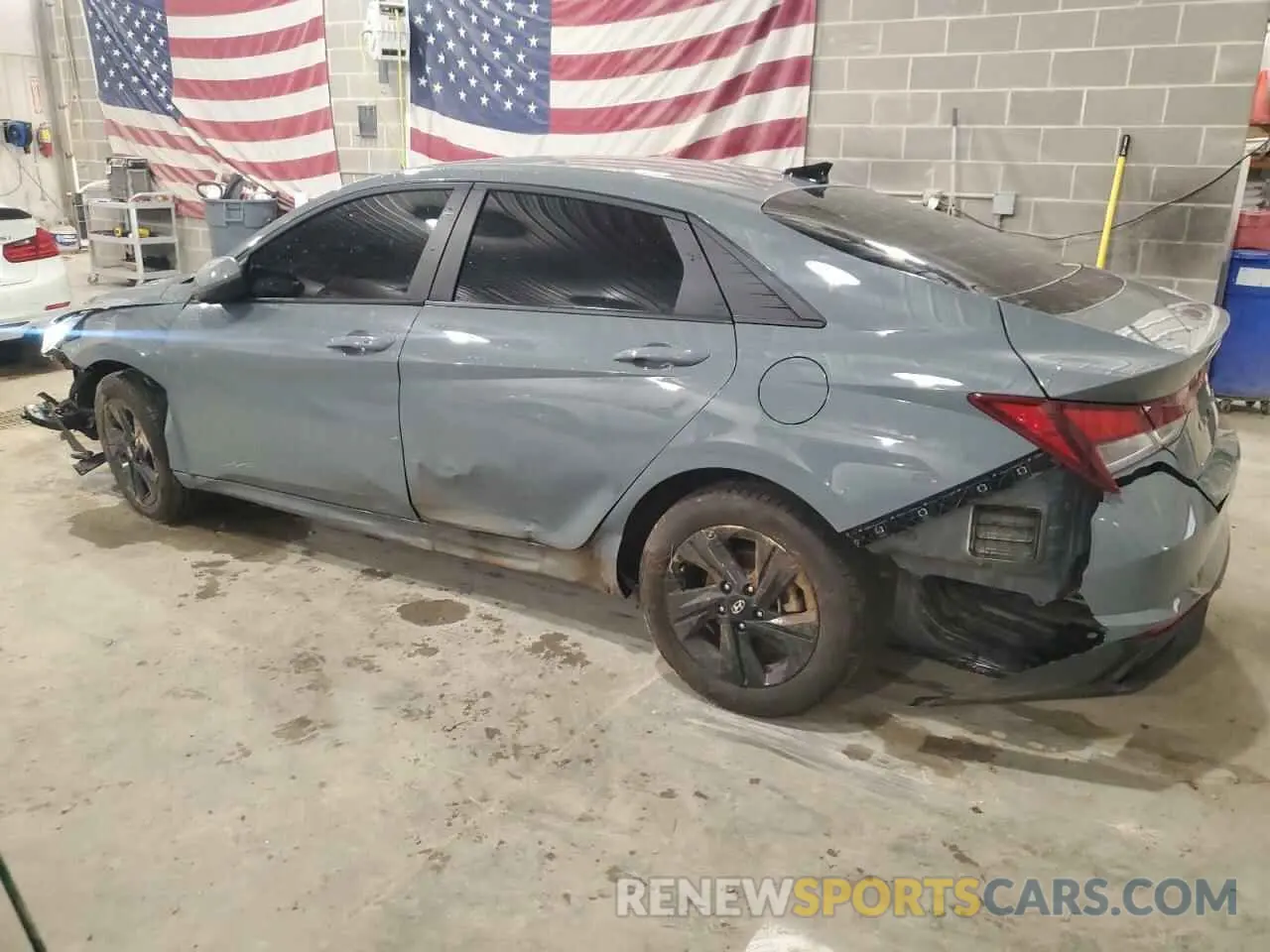 2 Photograph of a damaged car KMHLM4AG4PU392189 HYUNDAI ELANTRA 2023