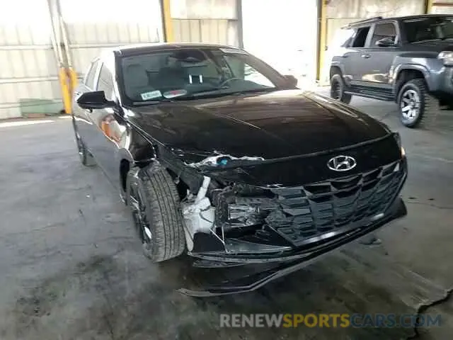 11 Photograph of a damaged car KMHLM4AG4PU396694 HYUNDAI ELANTRA 2023