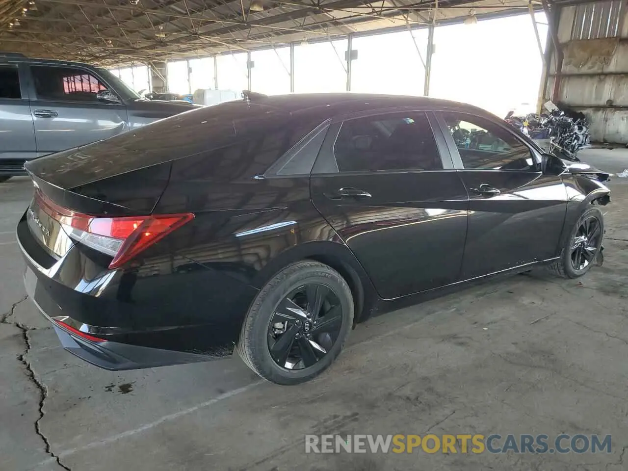 3 Photograph of a damaged car KMHLM4AG4PU396694 HYUNDAI ELANTRA 2023