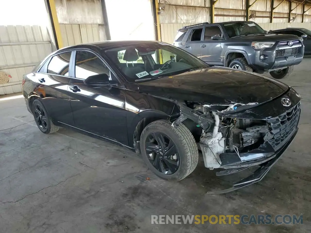 4 Photograph of a damaged car KMHLM4AG4PU396694 HYUNDAI ELANTRA 2023