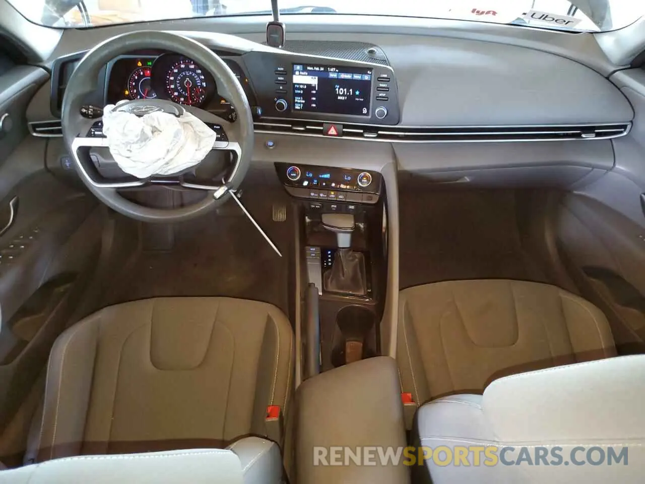 8 Photograph of a damaged car KMHLM4AG4PU396694 HYUNDAI ELANTRA 2023