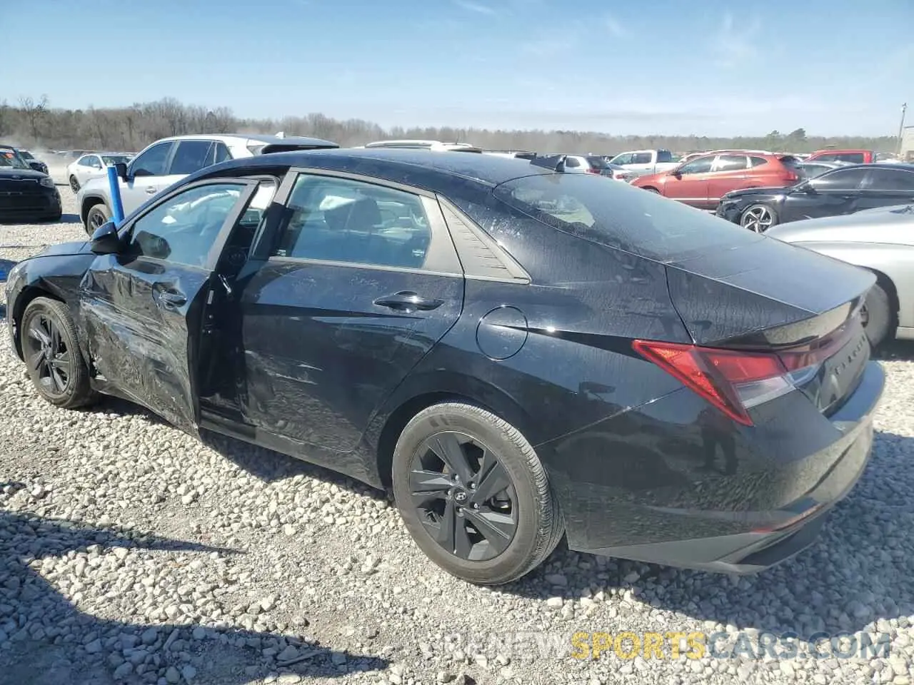 2 Photograph of a damaged car KMHLM4AG4PU446977 HYUNDAI ELANTRA 2023
