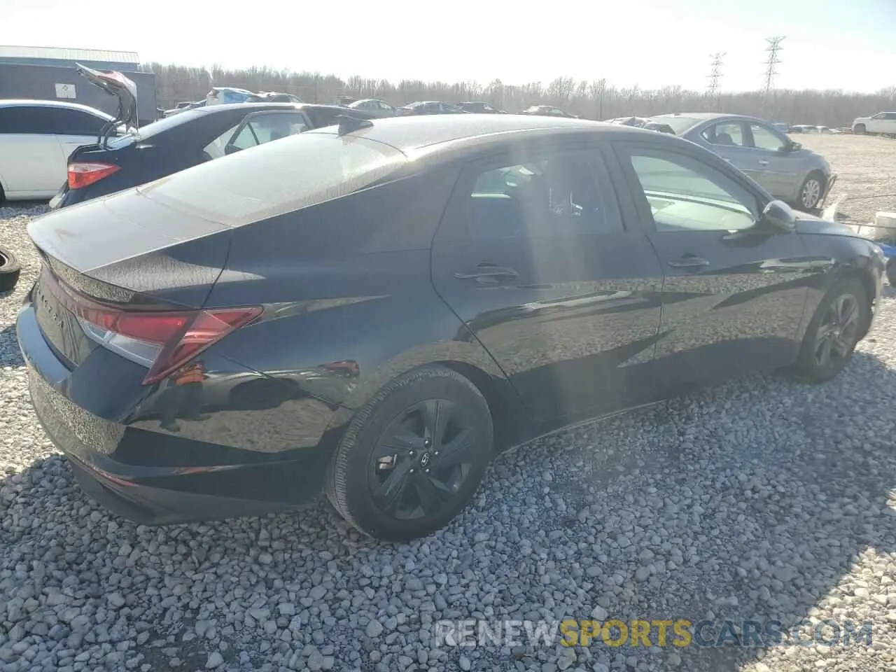3 Photograph of a damaged car KMHLM4AG4PU446977 HYUNDAI ELANTRA 2023