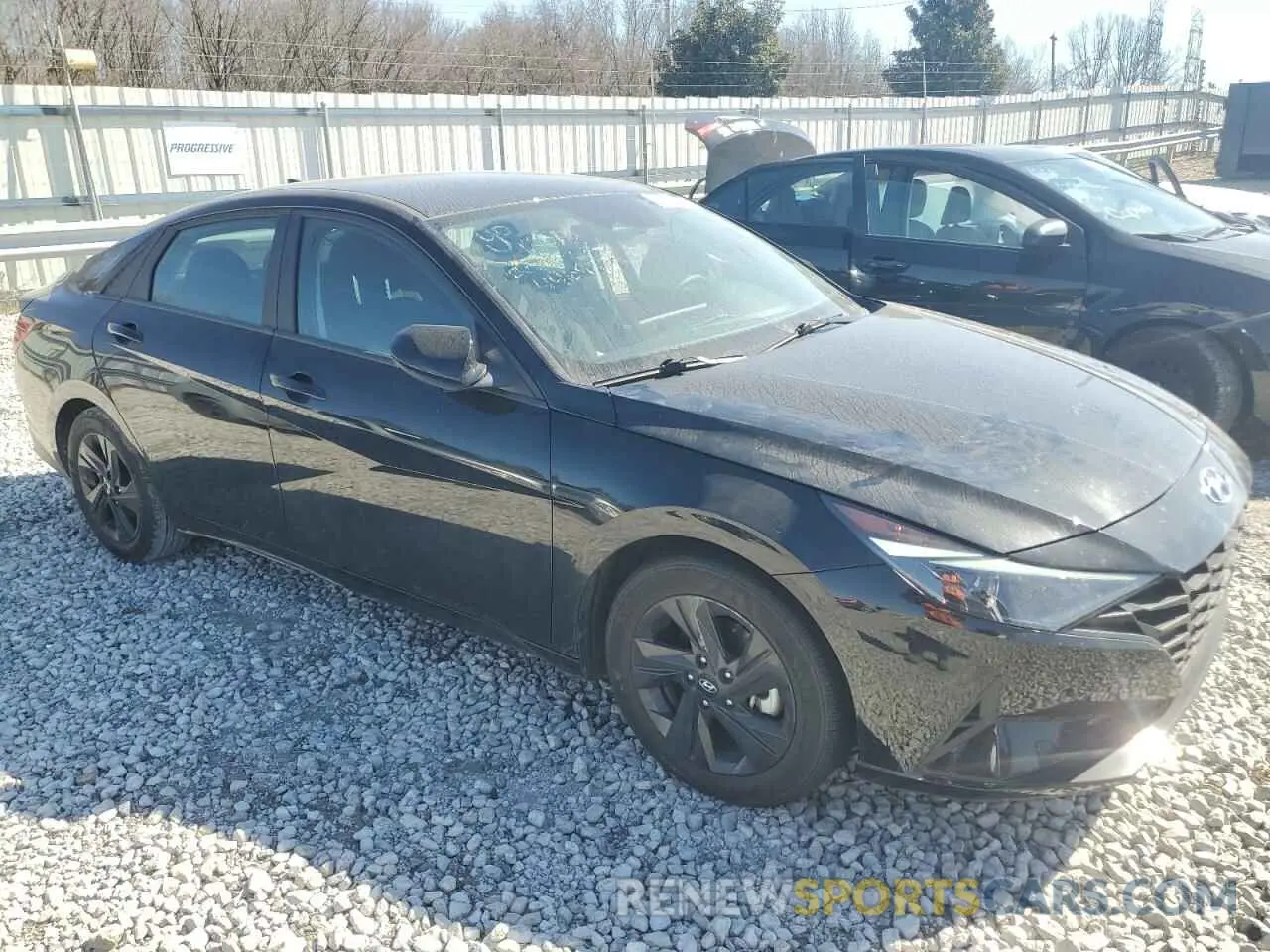 4 Photograph of a damaged car KMHLM4AG4PU446977 HYUNDAI ELANTRA 2023