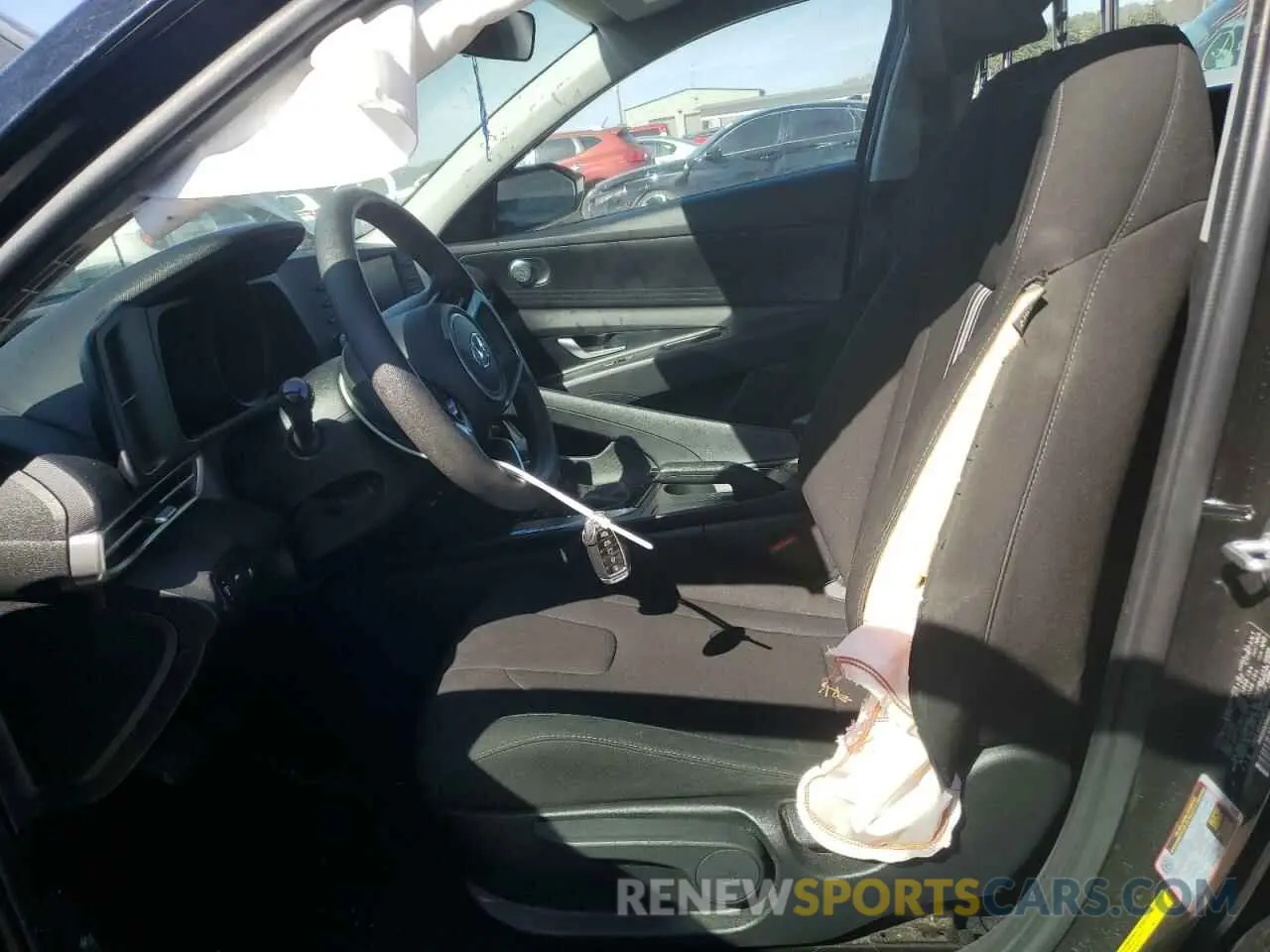 7 Photograph of a damaged car KMHLM4AG4PU446977 HYUNDAI ELANTRA 2023