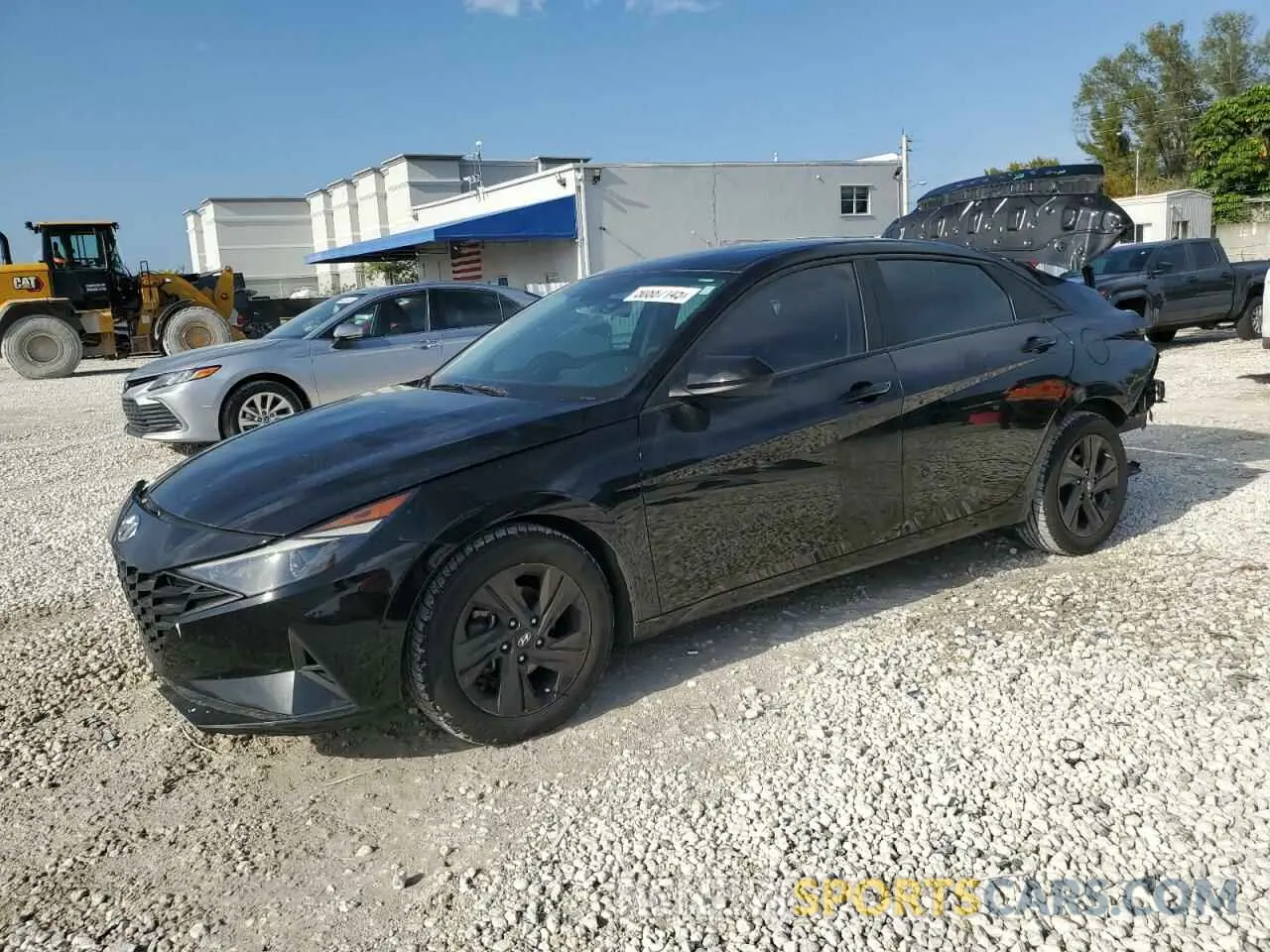 1 Photograph of a damaged car KMHLM4AG4PU454223 HYUNDAI ELANTRA 2023