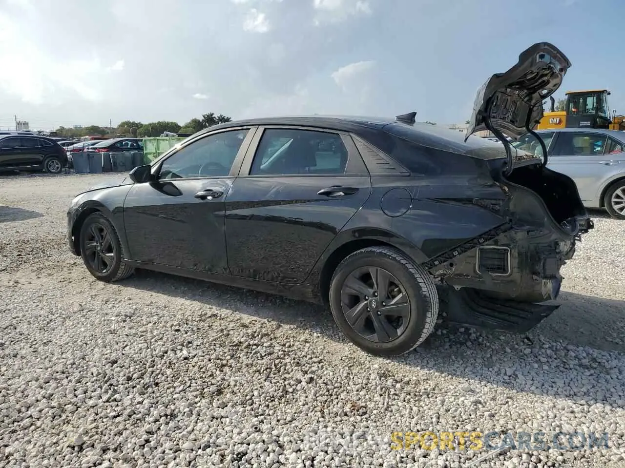 2 Photograph of a damaged car KMHLM4AG4PU454223 HYUNDAI ELANTRA 2023