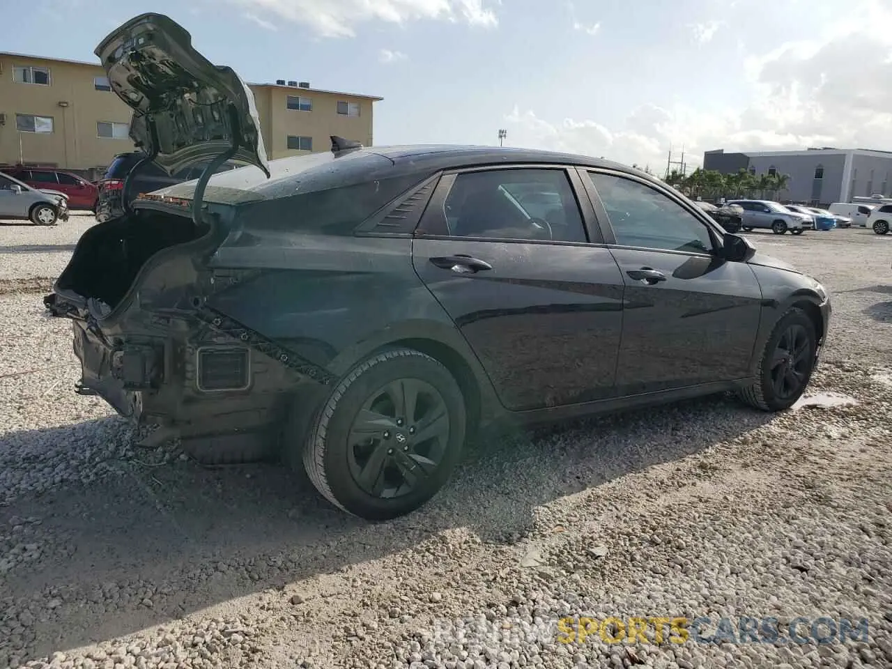 3 Photograph of a damaged car KMHLM4AG4PU454223 HYUNDAI ELANTRA 2023