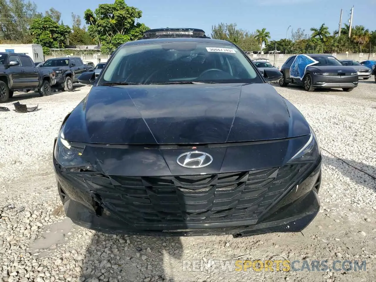5 Photograph of a damaged car KMHLM4AG4PU454223 HYUNDAI ELANTRA 2023