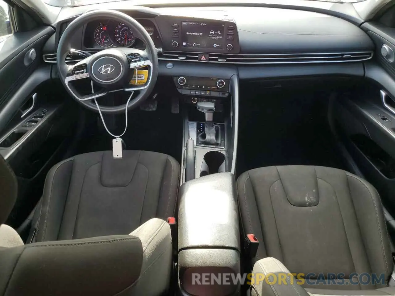 8 Photograph of a damaged car KMHLM4AG4PU454223 HYUNDAI ELANTRA 2023