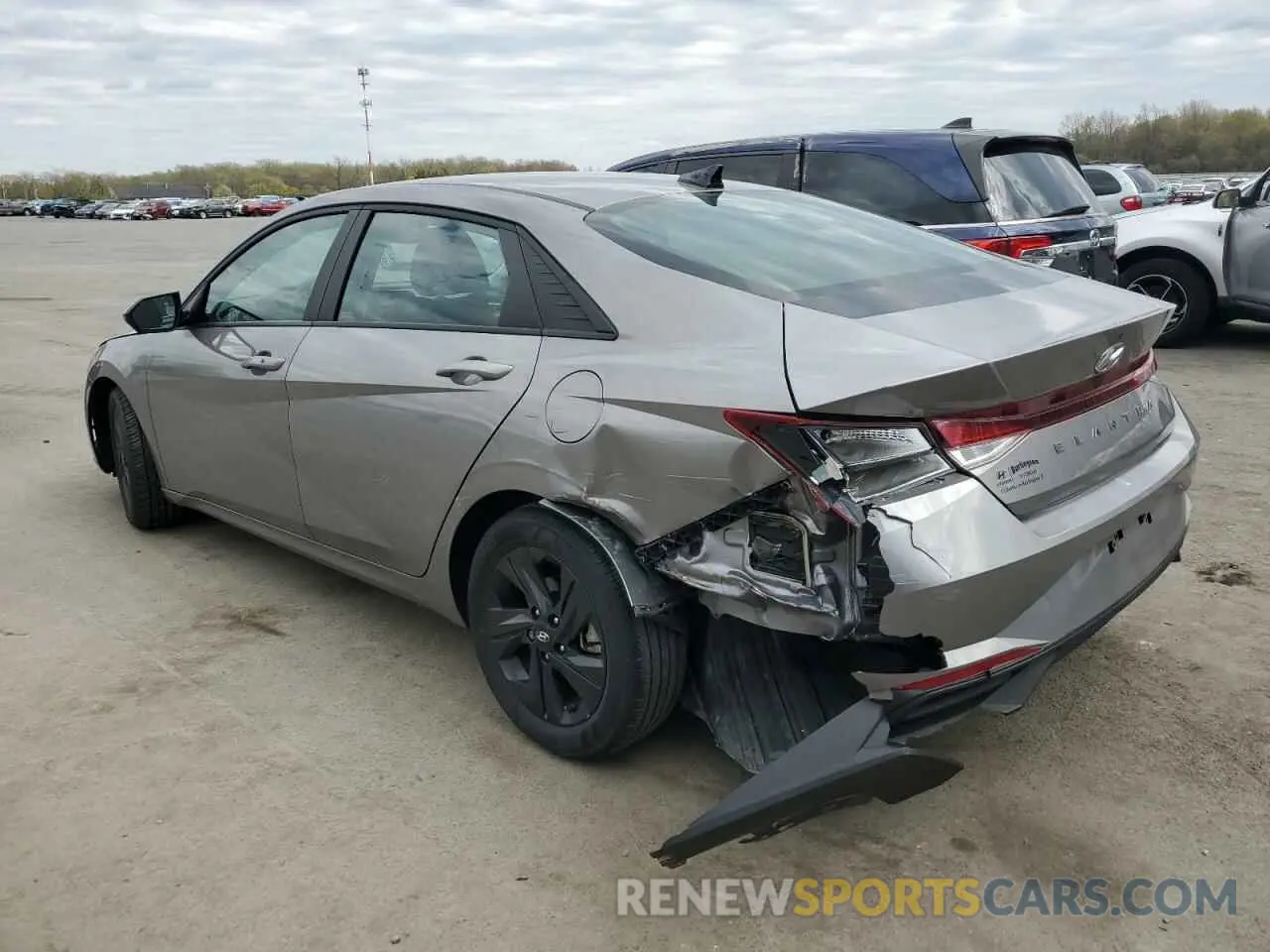 2 Photograph of a damaged car KMHLM4AG4PU470499 HYUNDAI ELANTRA 2023
