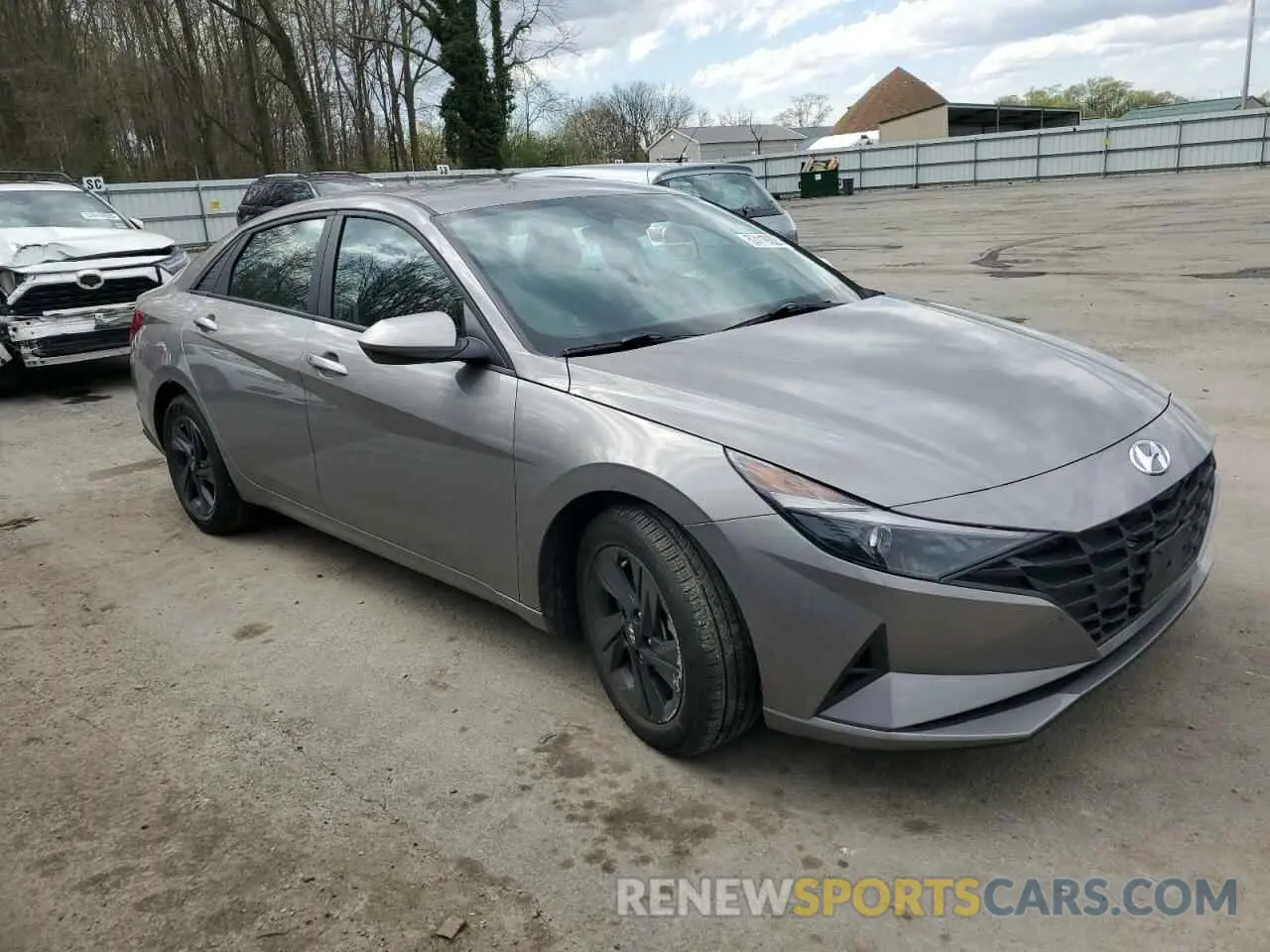 4 Photograph of a damaged car KMHLM4AG4PU470499 HYUNDAI ELANTRA 2023