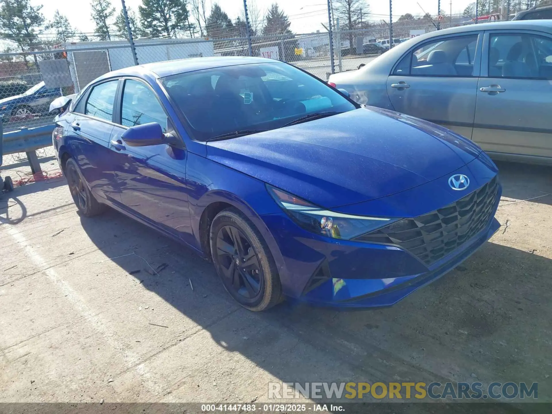 13 Photograph of a damaged car KMHLM4AG4PU480479 HYUNDAI ELANTRA 2023
