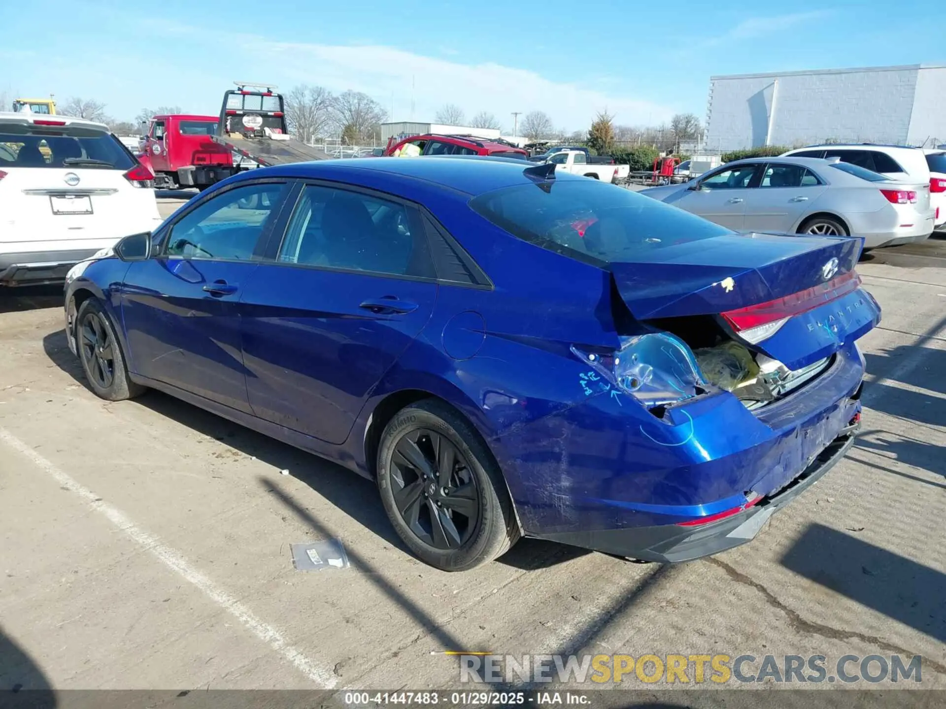 14 Photograph of a damaged car KMHLM4AG4PU480479 HYUNDAI ELANTRA 2023