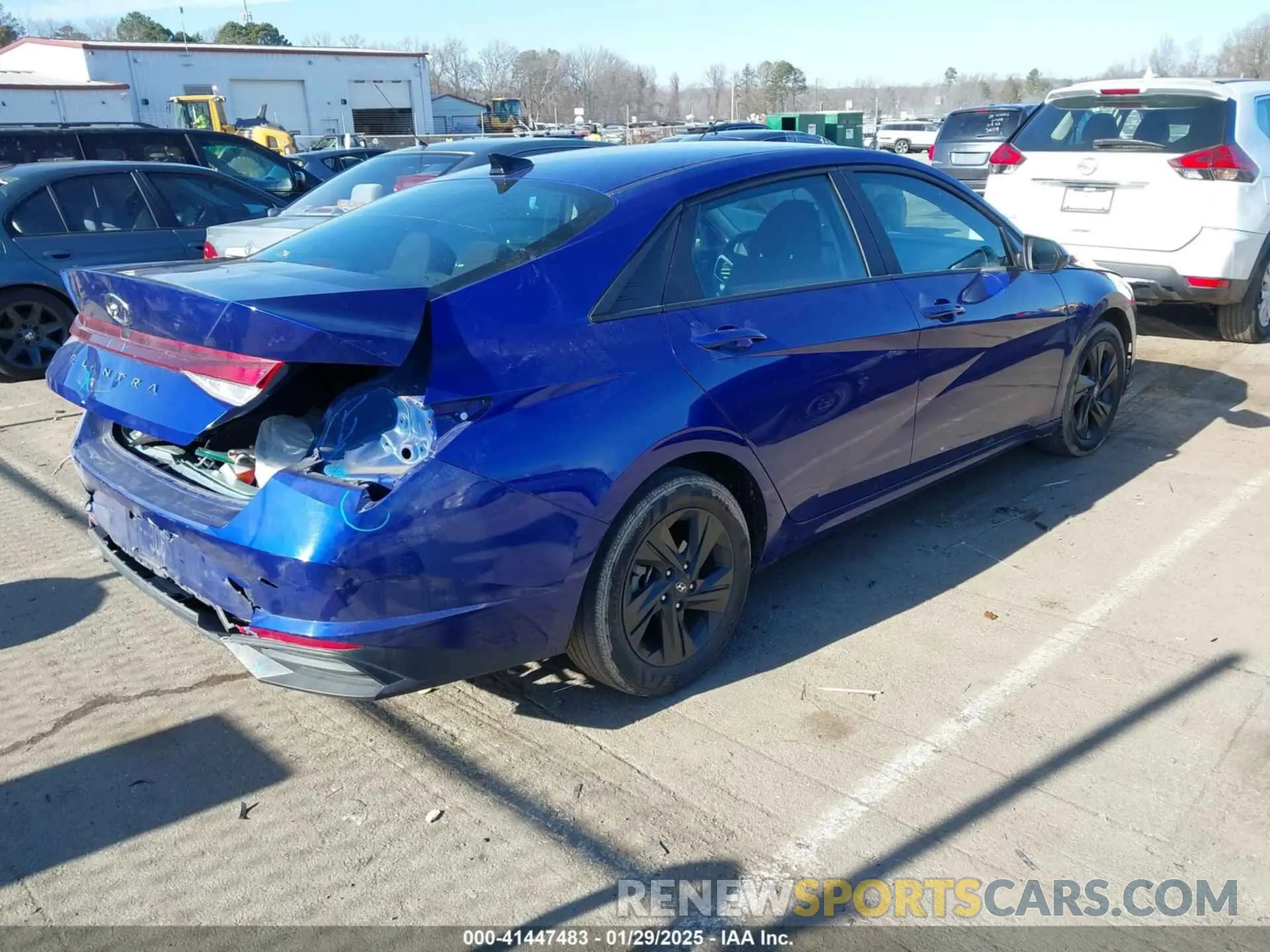 4 Photograph of a damaged car KMHLM4AG4PU480479 HYUNDAI ELANTRA 2023