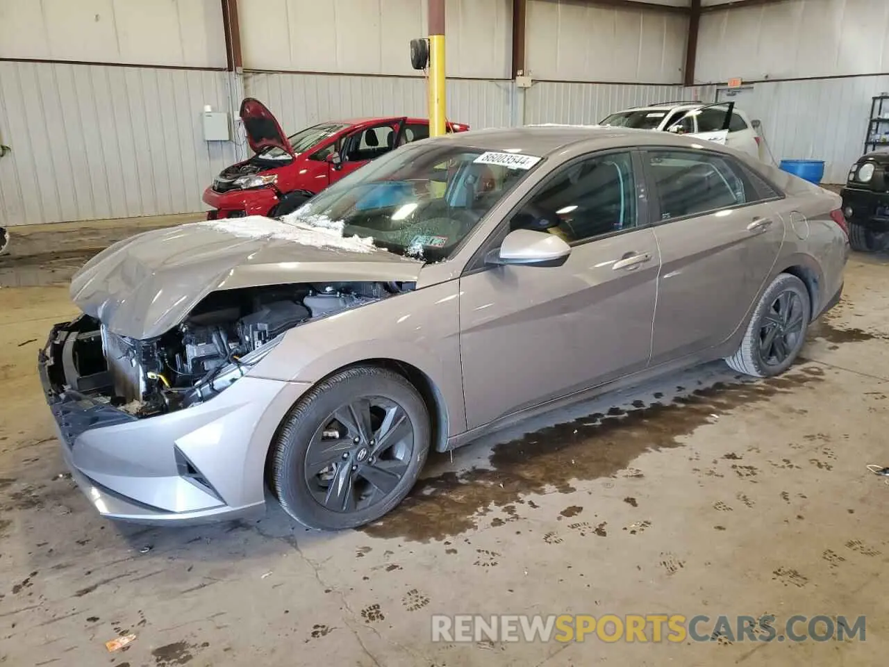 1 Photograph of a damaged car KMHLM4AG4PU495015 HYUNDAI ELANTRA 2023