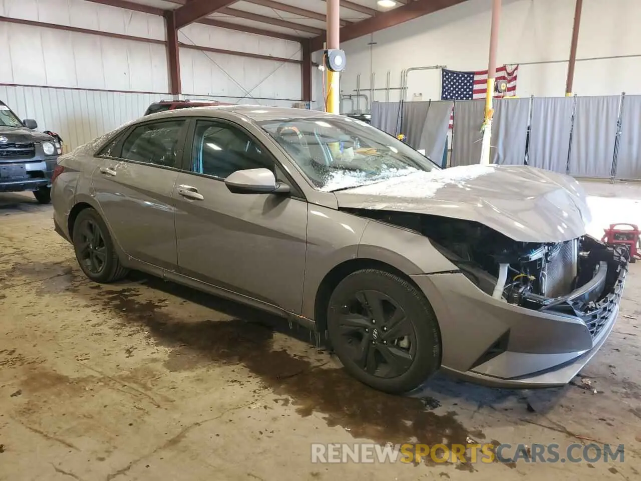 4 Photograph of a damaged car KMHLM4AG4PU495015 HYUNDAI ELANTRA 2023