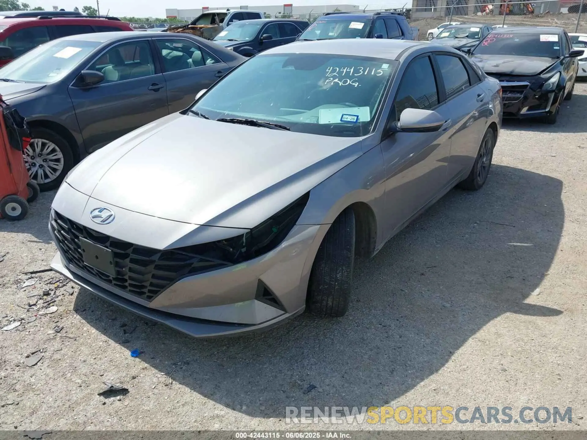 2 Photograph of a damaged car KMHLM4AG4PU520835 HYUNDAI ELANTRA 2023