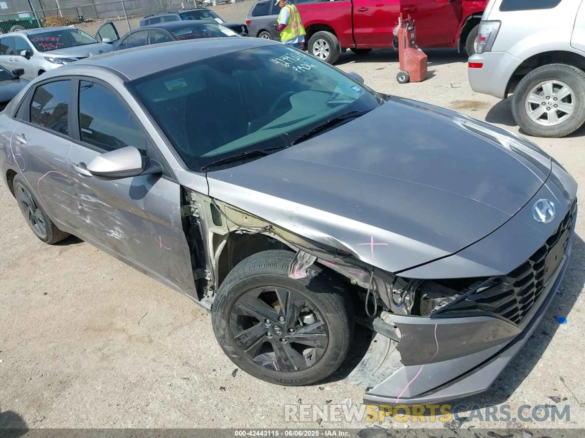 6 Photograph of a damaged car KMHLM4AG4PU520835 HYUNDAI ELANTRA 2023