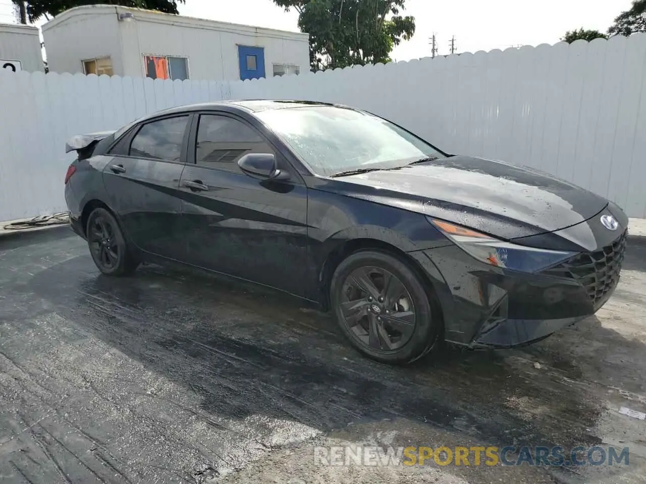 4 Photograph of a damaged car KMHLM4AG4PU525291 HYUNDAI ELANTRA 2023