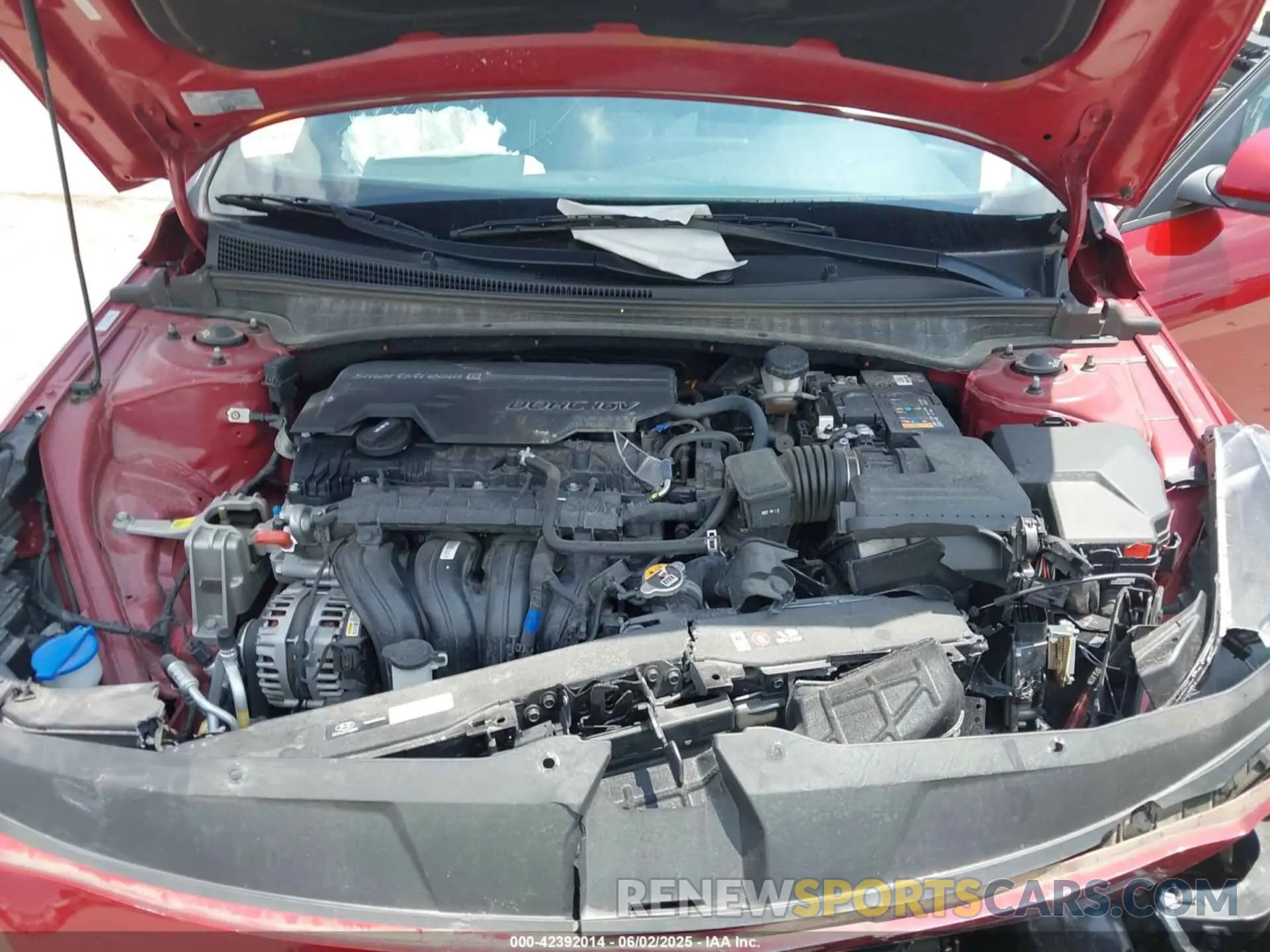 10 Photograph of a damaged car KMHLM4AG4PU588648 HYUNDAI ELANTRA 2023