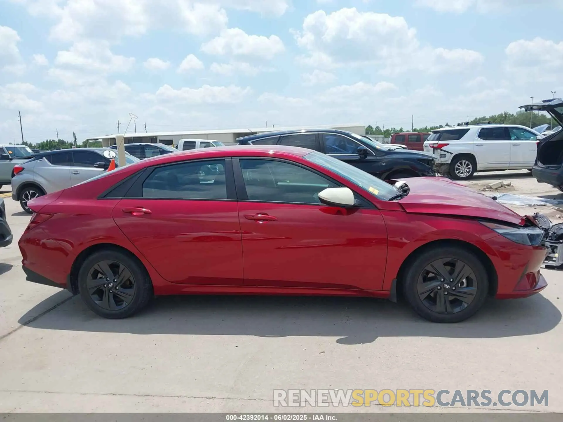 13 Photograph of a damaged car KMHLM4AG4PU588648 HYUNDAI ELANTRA 2023