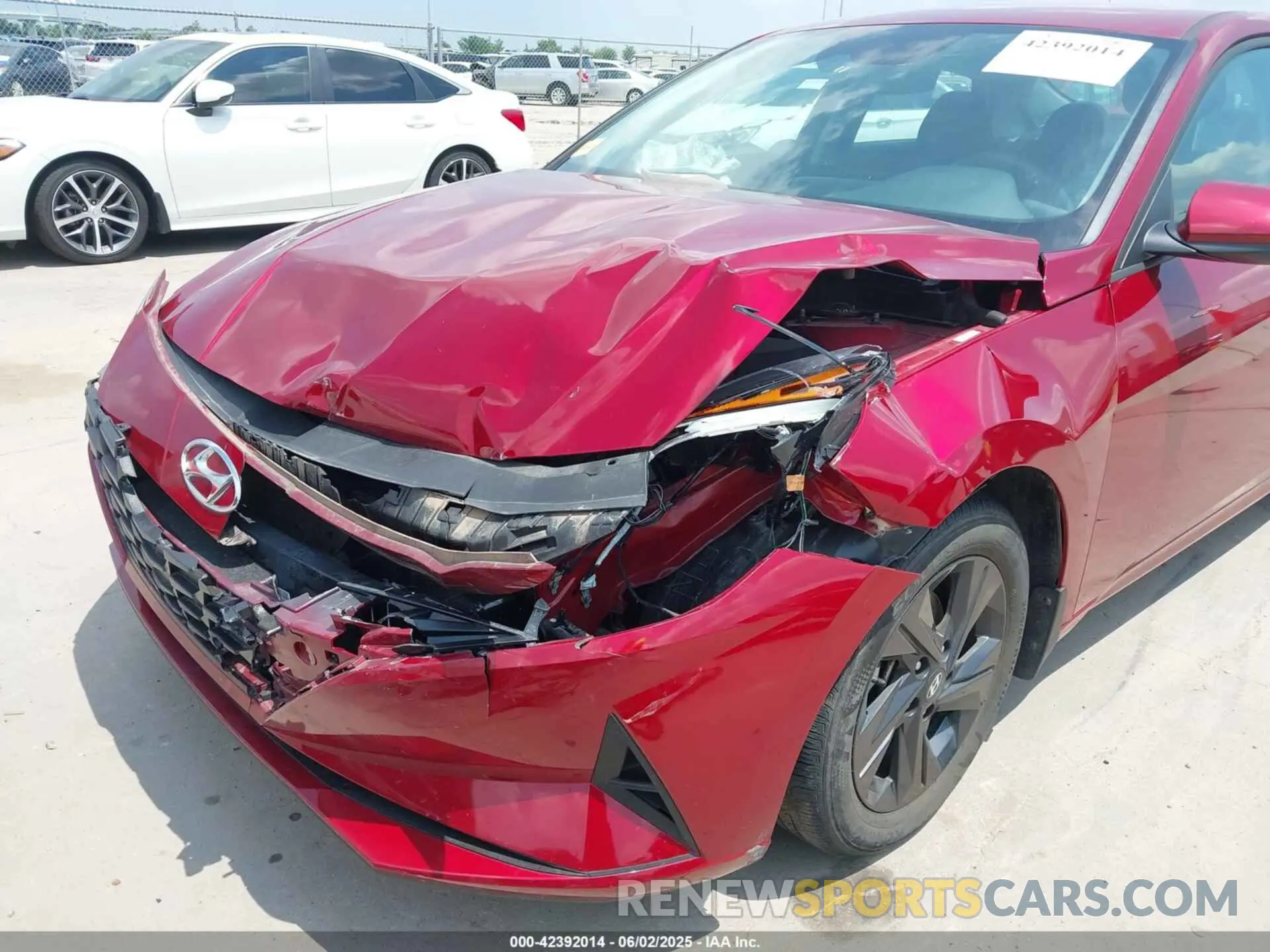 6 Photograph of a damaged car KMHLM4AG4PU588648 HYUNDAI ELANTRA 2023