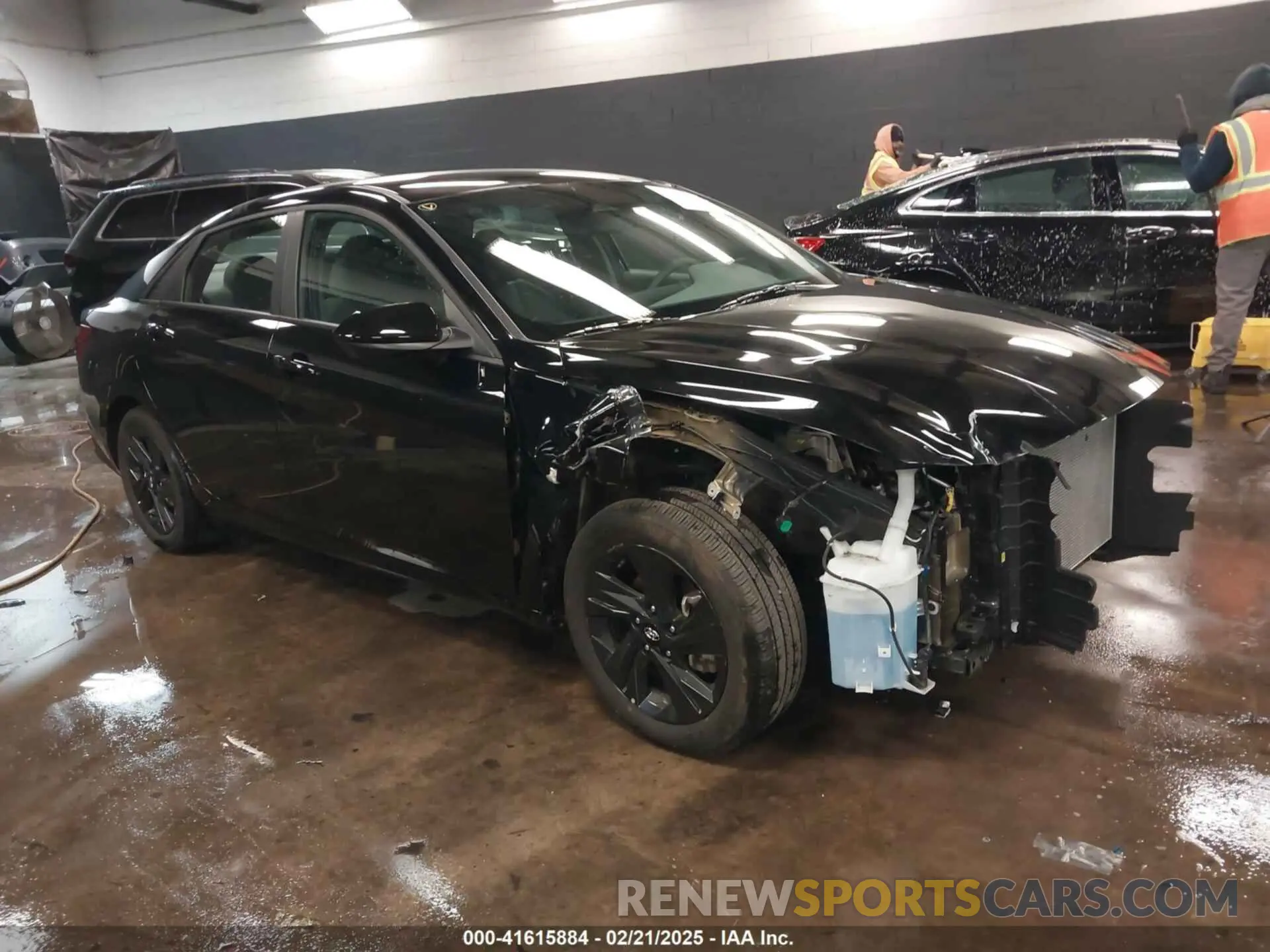 1 Photograph of a damaged car KMHLM4AG4PU598242 HYUNDAI ELANTRA 2023