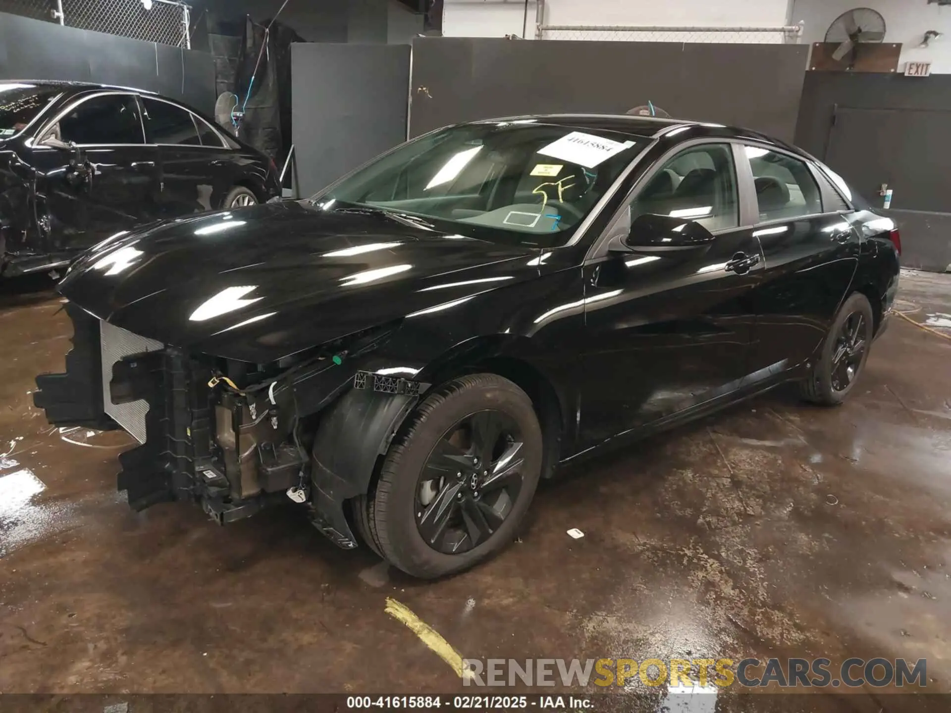 2 Photograph of a damaged car KMHLM4AG4PU598242 HYUNDAI ELANTRA 2023