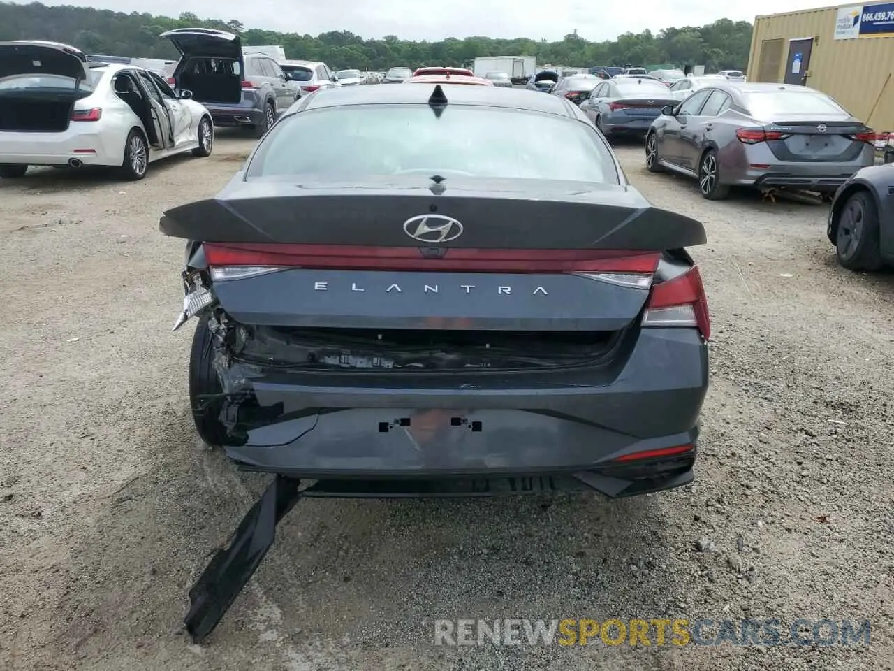 6 Photograph of a damaged car KMHLM4AG4PU627979 HYUNDAI ELANTRA 2023