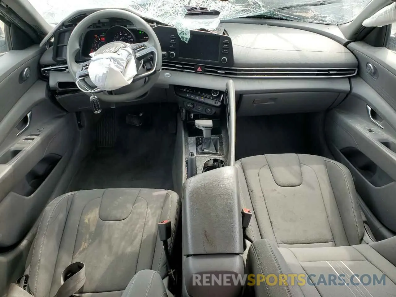 8 Photograph of a damaged car KMHLM4AG4PU627979 HYUNDAI ELANTRA 2023