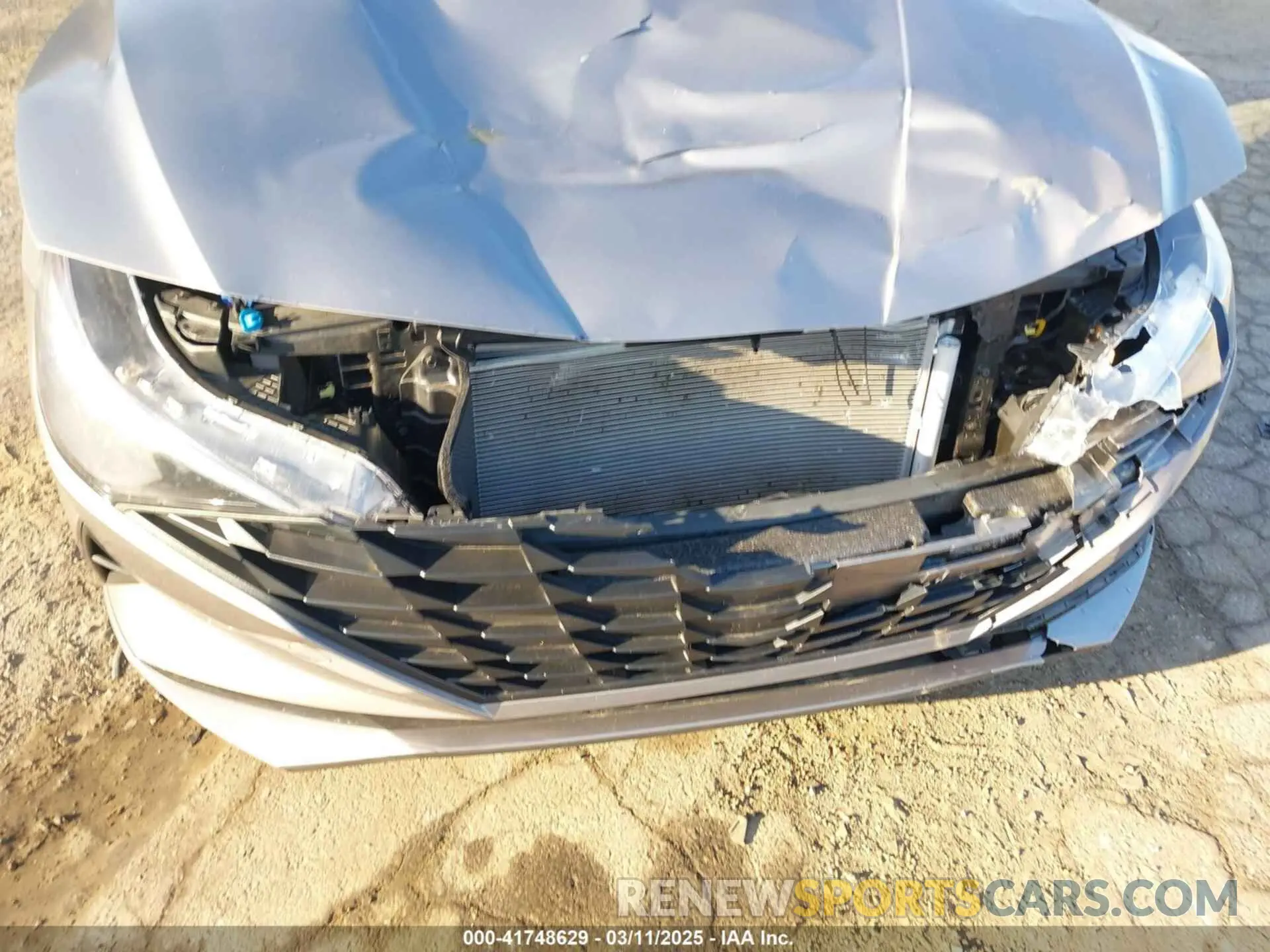 6 Photograph of a damaged car KMHLM4AG4PU630140 HYUNDAI ELANTRA 2023