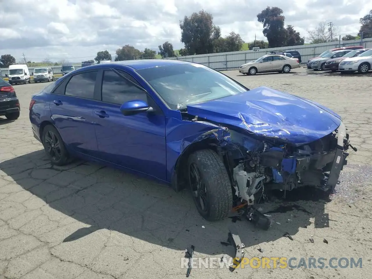 4 Photograph of a damaged car KMHLM4AG5PU415723 HYUNDAI ELANTRA 2023