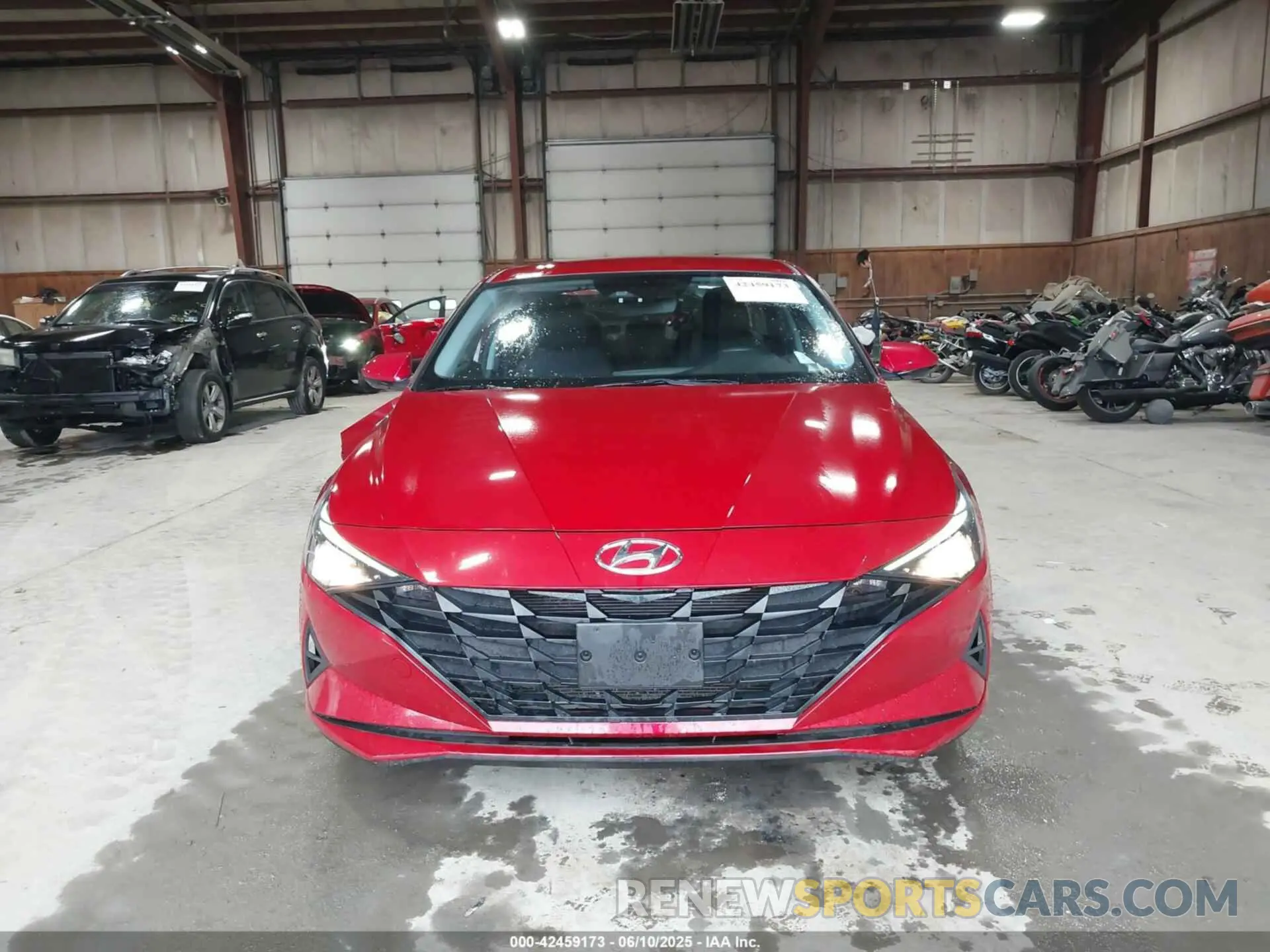 13 Photograph of a damaged car KMHLM4AG5PU434336 HYUNDAI ELANTRA 2023