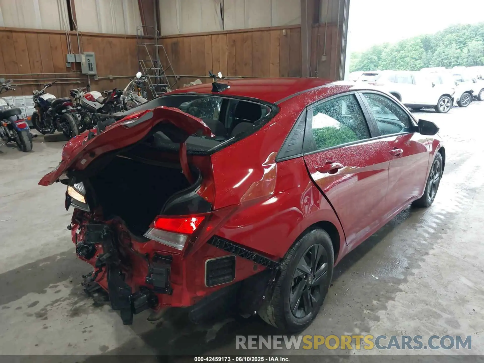 18 Photograph of a damaged car KMHLM4AG5PU434336 HYUNDAI ELANTRA 2023