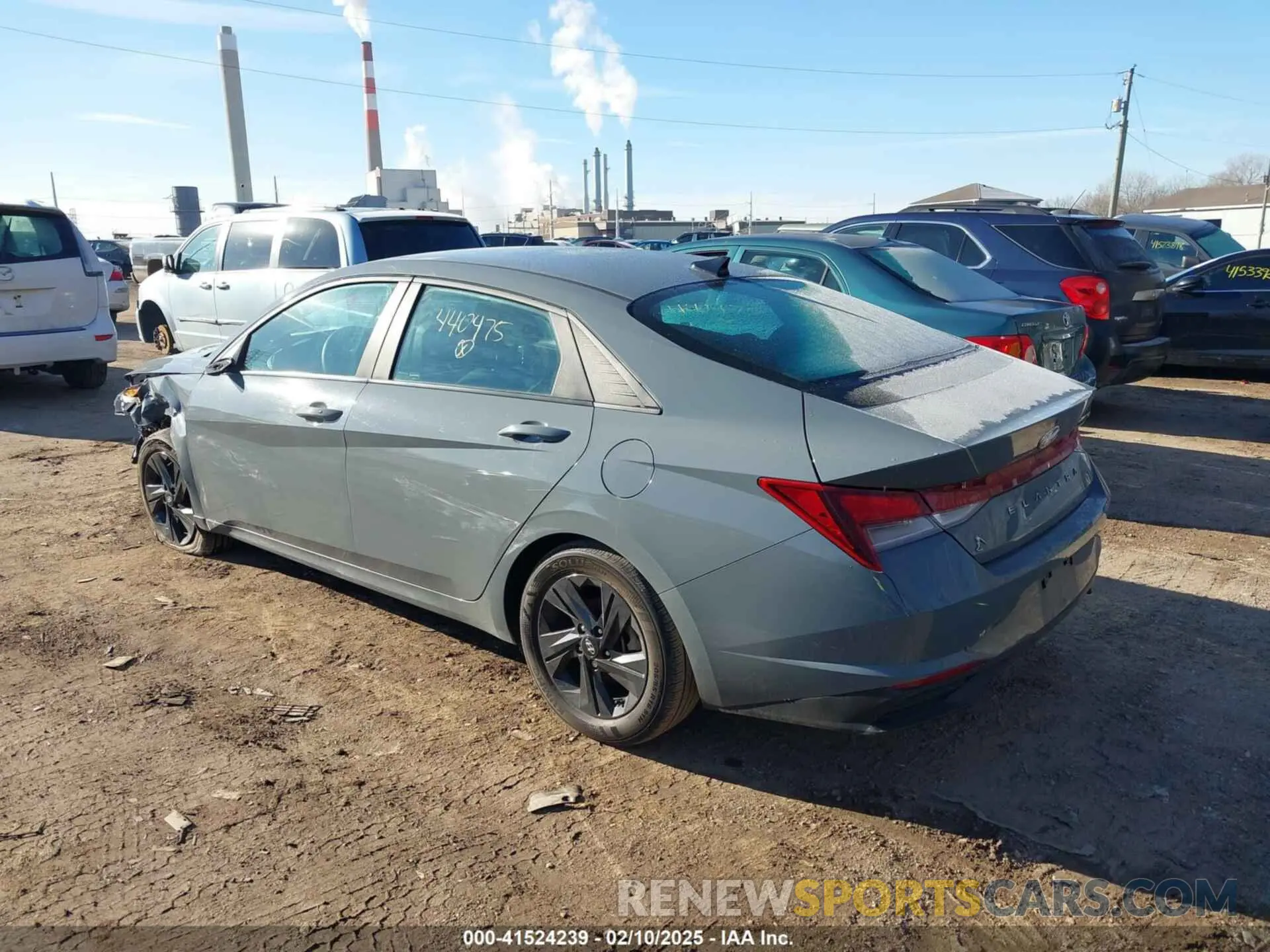 3 Photograph of a damaged car KMHLM4AG5PU440475 HYUNDAI ELANTRA 2023