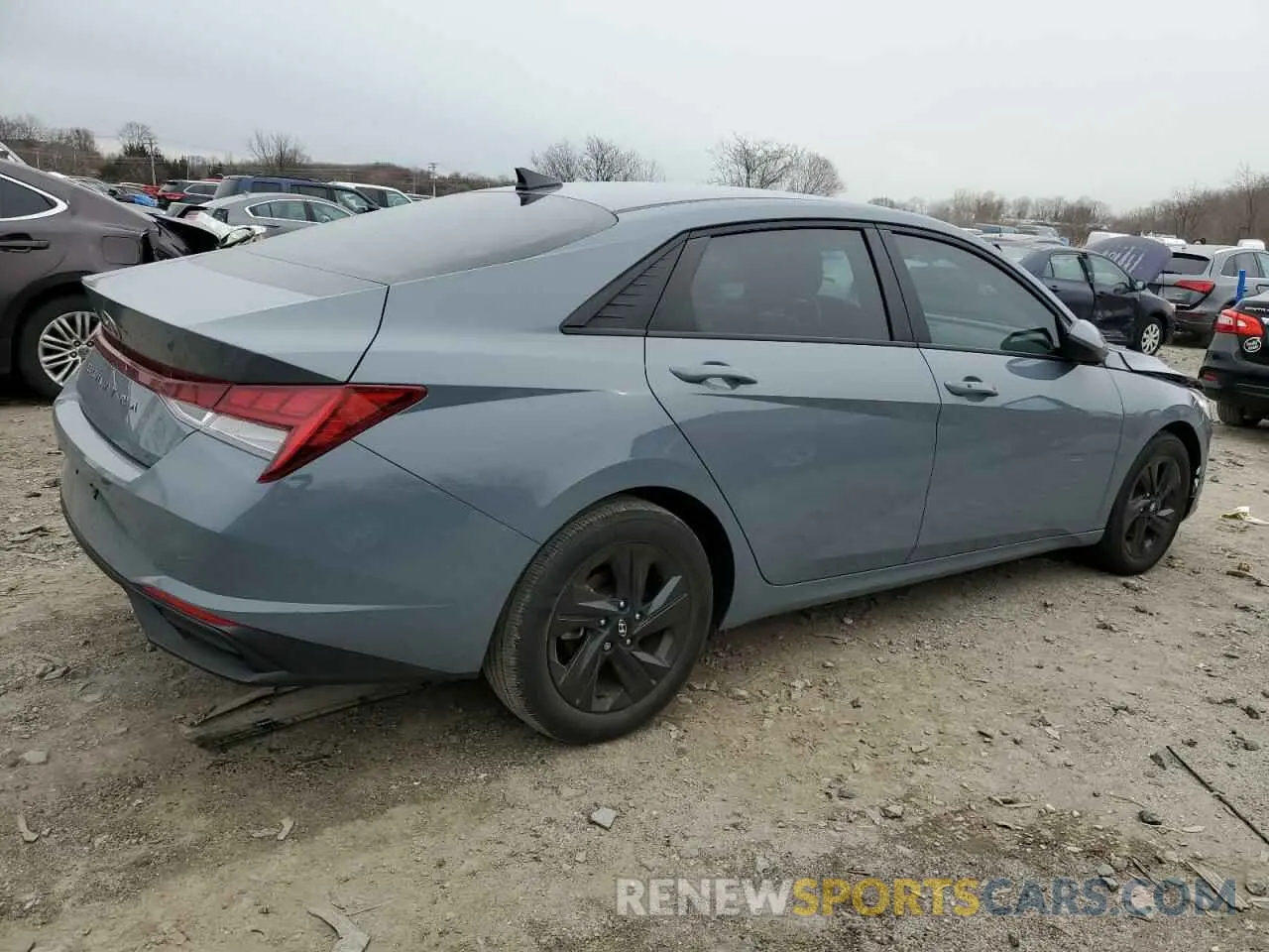 3 Photograph of a damaged car KMHLM4AG5PU444963 HYUNDAI ELANTRA 2023