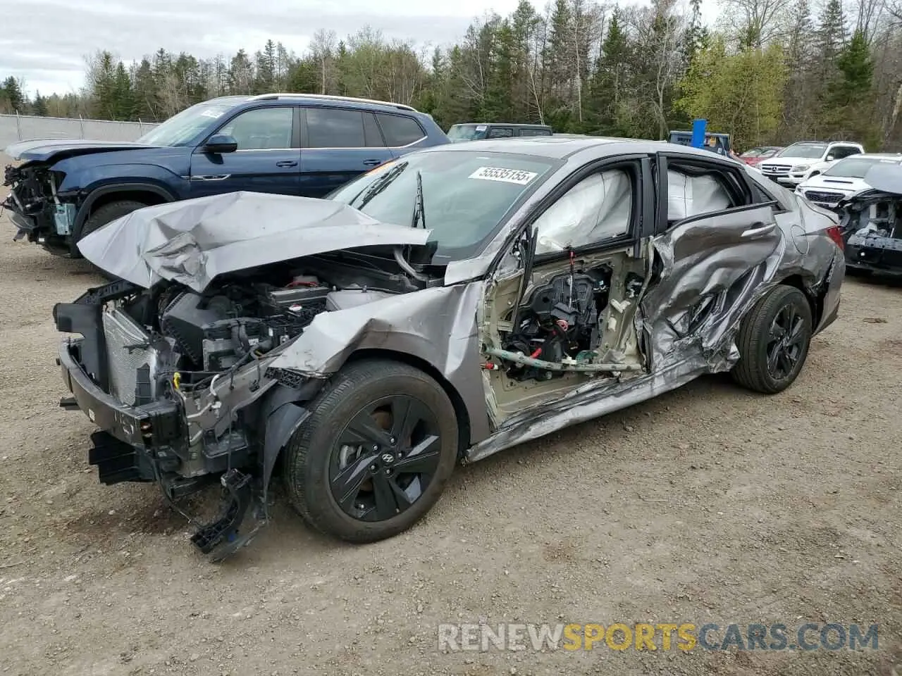 1 Photograph of a damaged car KMHLM4AG5PU499946 HYUNDAI ELANTRA 2023