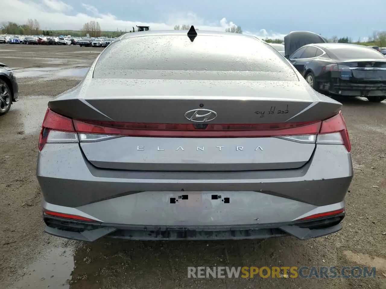 6 Photograph of a damaged car KMHLM4AG5PU513957 HYUNDAI ELANTRA 2023