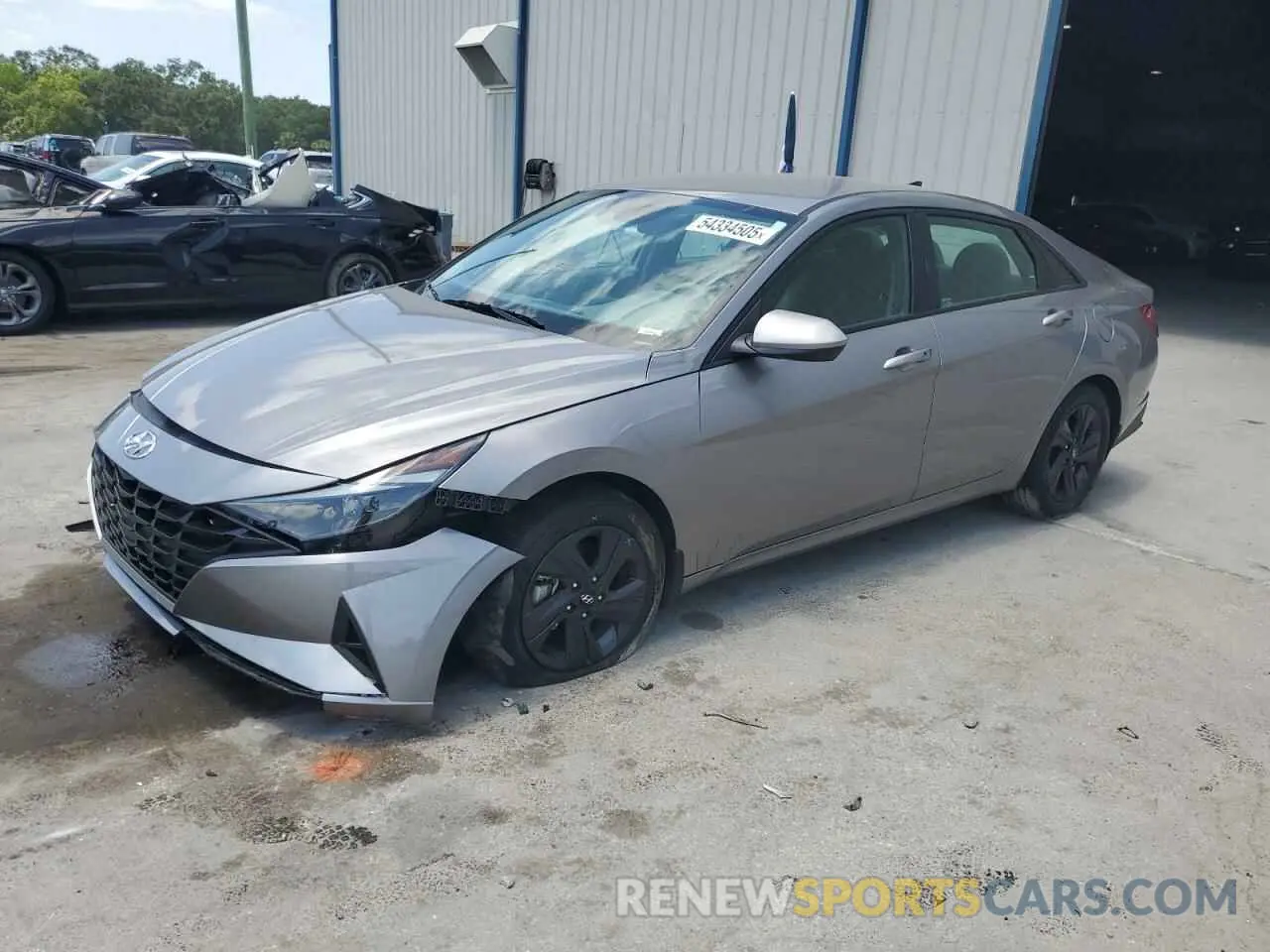1 Photograph of a damaged car KMHLM4AG5PU525977 HYUNDAI ELANTRA 2023